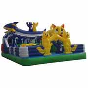 high quality inflatable amusement park